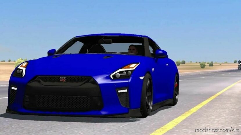 ATS Nissan Car Mod: GTR R35 2017 + Interior V2.2 1.44 (Featured)