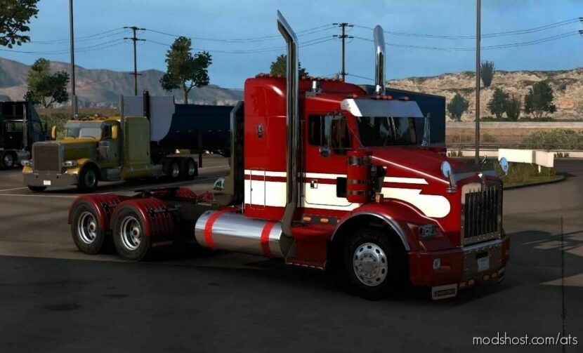 ATS Kenworth Truck Mod: T800 1.45 (Featured)