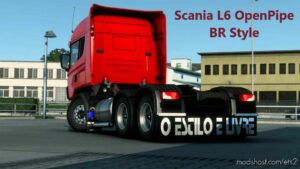 ETS2 Sound Mod: SCANIA L6 STRAIGHT PIPE BR STYLE V1.0 (Featured)