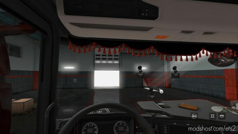 ETS2 Part Mod: DASHCAM FOR TRUCKS V1.44 (Featured)