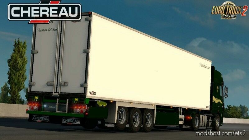 ETS2 Mod: CHEREAU TRAILER V1.2 1.44 (Featured)