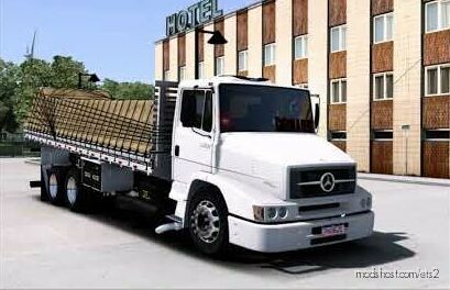 ETS2 Mercedes-Benz Truck Mod: MB 1620 1.44 - 1.45 (Featured)