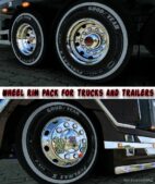 ETS2 Part Mod: Wheel RIM Pack For Trucks And Trailers 1.45 (Image #3)