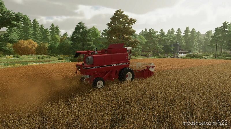 FS22 International Combine Mod: 1460 SET (Featured)