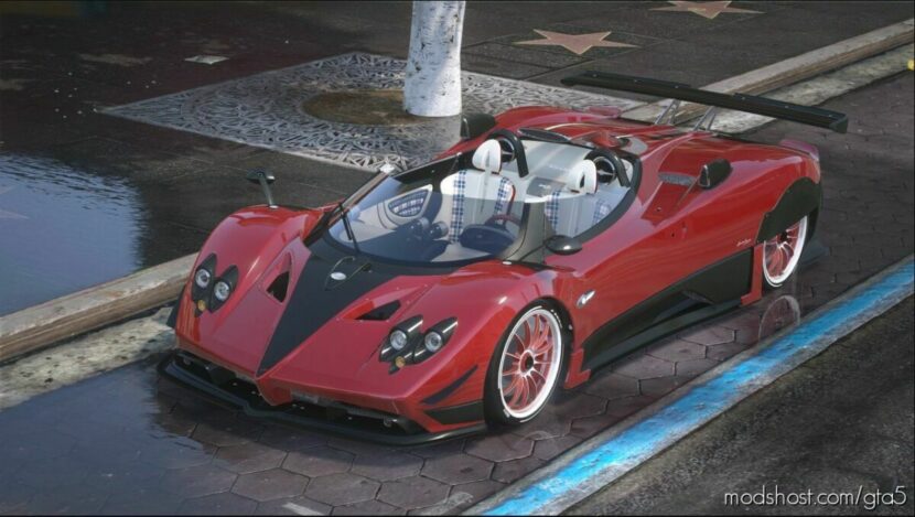 GTA 5 Vehicle Mod: Pagani Zonda Barchetta 2018 Add-On (Featured)