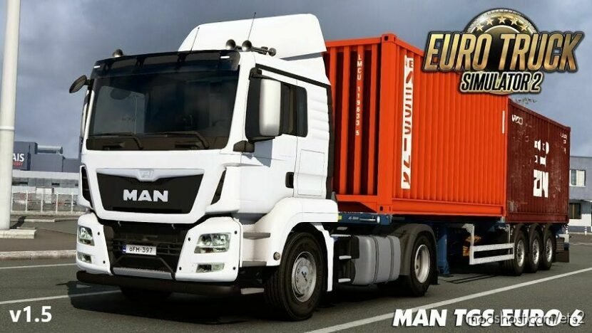 ETS2 Truck Mod: MADSTER MAN TGS EURO6 V1.5 1.44 BY DIGITALX (Featured)