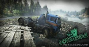 SnowRunner Mod: Azov-65124 Truck (Featured)