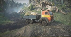 SnowRunner Mod: Azov-65124 Truck (Image #2)