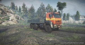 SnowRunner Mod: Azov-65124 Truck (Image #3)