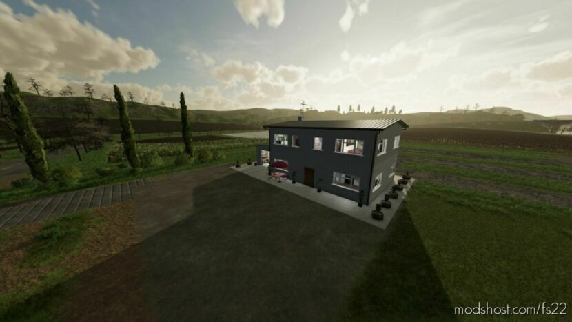 FS22 Placeable Mod: PRL House (Featured)