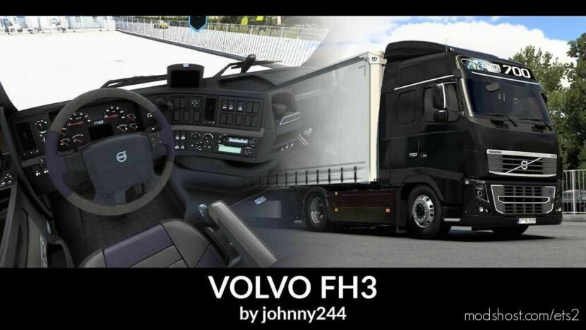 ETS2 Volvo Truck Mod: FH 3RD Generation V1.10.1 1.44-1.45 (Featured)