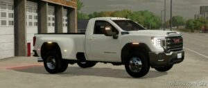 FS22 Car Mod: 2020 GMC 3500HD Single CAB Long BED (Image #4)