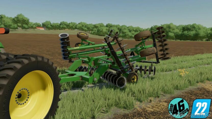 FS22 John Deere Mod: 630 Disk Cultivator (Featured)