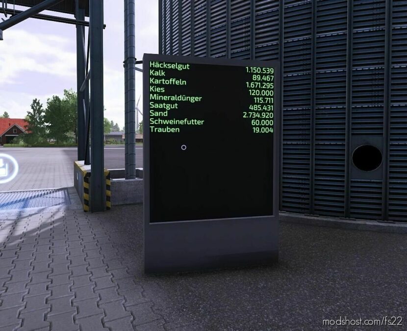 FS22 Placeable Mod: BIG Display V0.1.1 (Featured)