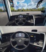 ETS2 Realistic Bus Mod: Mercedes-Benz NEW Travego 15 SHD 1.45 (Image #2)