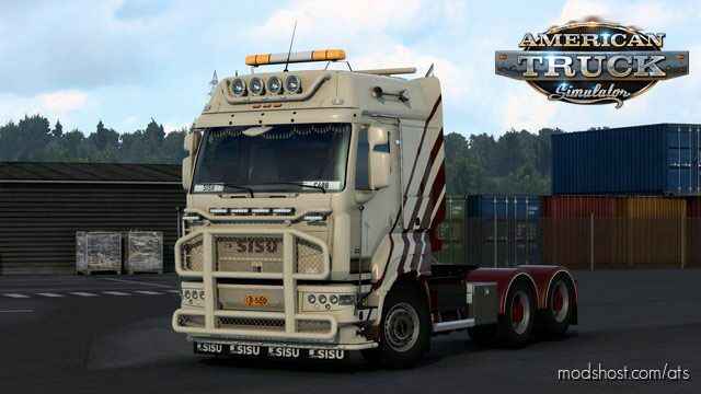 ATS Truck Mod: SISU R & C-SERIES FOR ATS V22.07.30 1.45 (Featured)