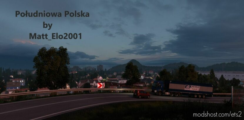 ETS2 Poland Map Mod: Południowa Polska 1.6 (Featured)