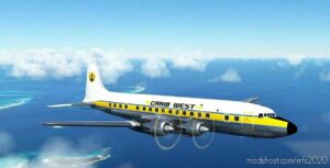 MSFS 2020 Livery Mod: Pmdg DC6B Carib West (Image #2)