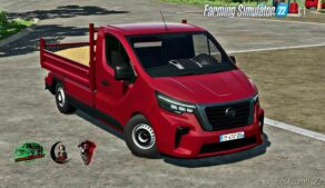 FS22 Nissan Vehicle Mod: NV300 Tipper 2022 Autoload (Image #4)