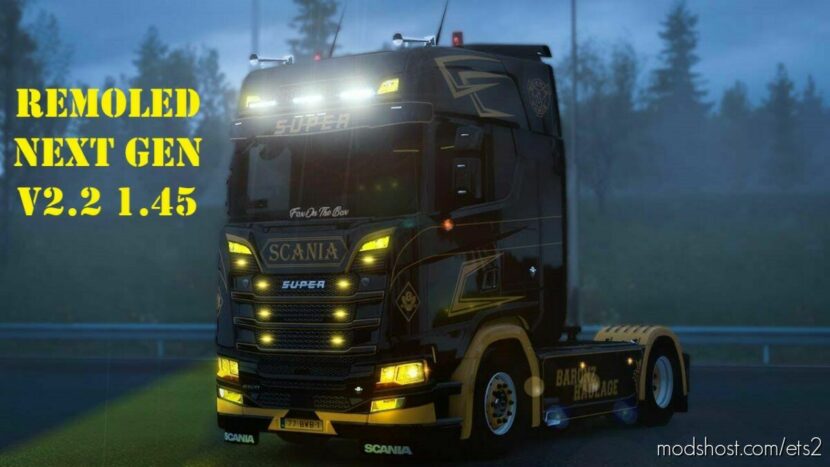 ETS2 Part Mod: REMOLED NEXT GEN V2.2 1.45 (Featured)