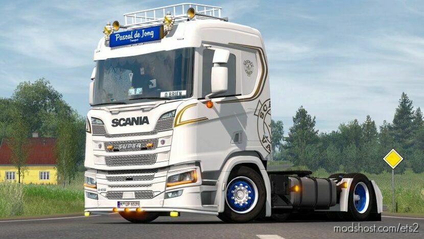 ETS2 Truck Mod: NEXTGEN SCANIA PGRS REWORK HOTFIX V1.45 (Featured)