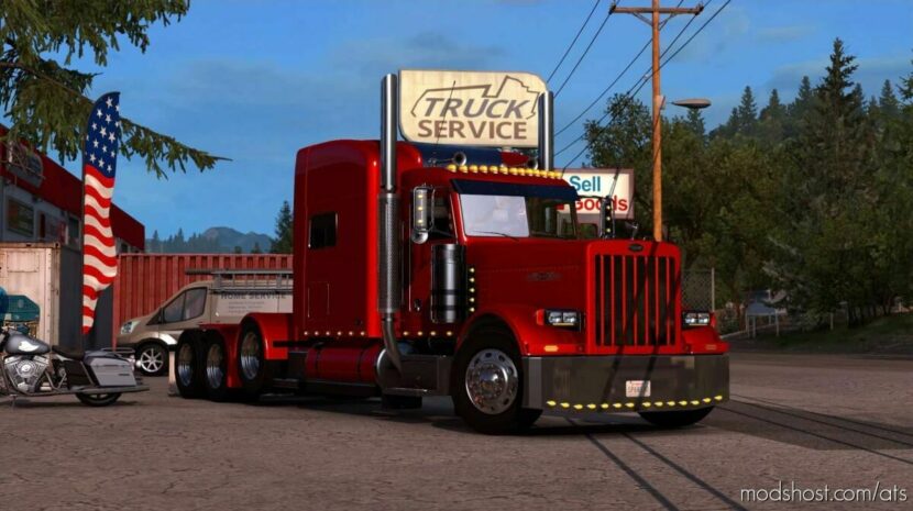 ATS Peterbilt Truck Mod: 389 Modified V2.3.3 1.45 (Featured)