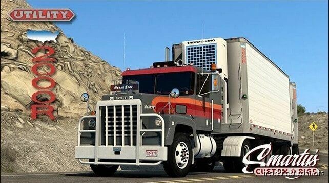 ATS Truck Mod: Utility 2000R V1.3 1.45 (Featured)