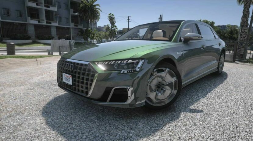 GTA 5 Audi Vehicle Mod: 2022 Audi A8 L Horch Add-On (Featured)