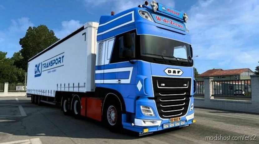 ETS2 DAF Truck Mod: XF 116 William DE Seeland + Trailer V3.0 (Featured)