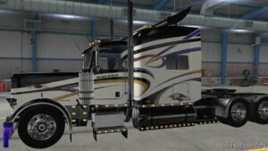 ATS Peterbilt Skin Mod: Baltimore Ravens 1.45 (Featured)