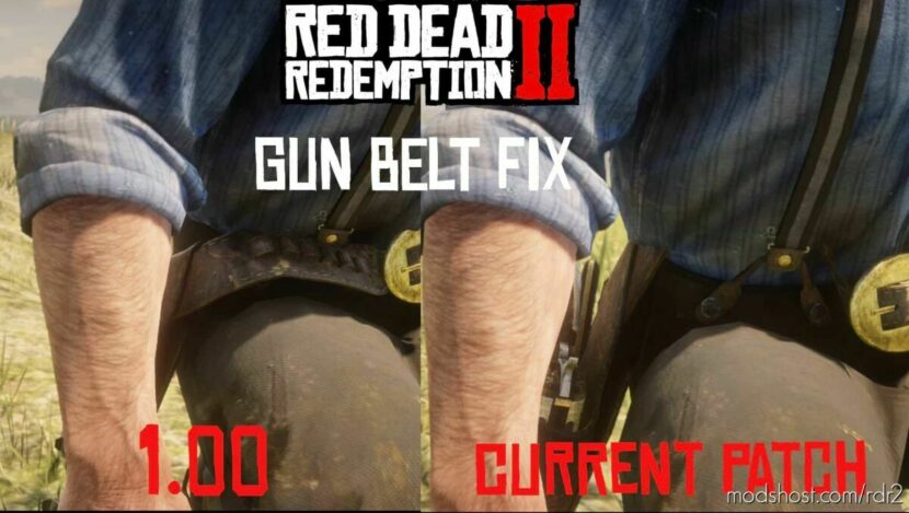 RDR2 Effect Mod: GUN Belt FIX (Featured)