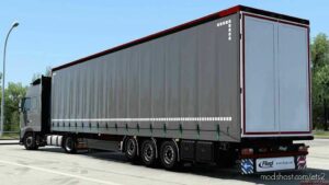 ETS2 Fliegl Trailer Mod: SDS350 Mega Rework V2.2 1.44+ (Featured)