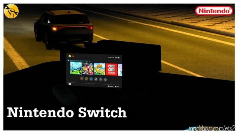 ETS2 Mod: Nintendo Switch + Dock (Featured)