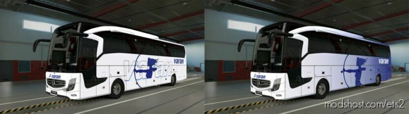 ETS2 Mercedes-Benz Bus Mod: NEW Travego 16 SHD – Varan Pack (Featured)