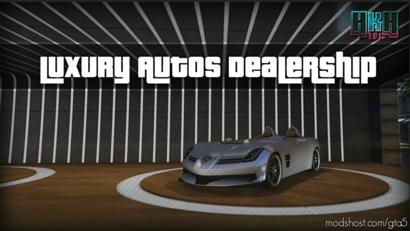 GTA 5 Script Mod: Luxury Auto Dealership + VIP Parking 1.0.2 (Load Dc&R Garage) (Featured)