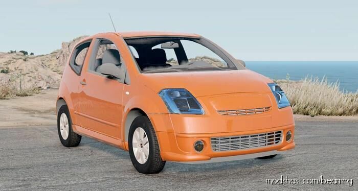 BeamNG Citroen Car Mod: C2 VTR 2003 (Featured)