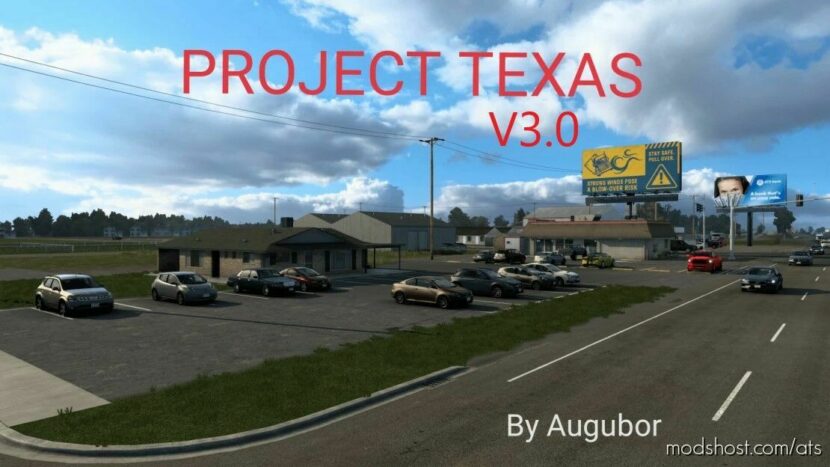 ATS Mod: PROJECT TEXAS MAP V3.0 1.45 (Featured)