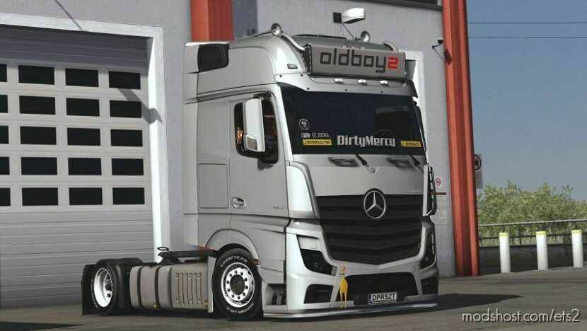 ETS2 Truck Mod: MERCEDES ACTROS MP4 REWORKED SHUMI V3.1 (Featured)