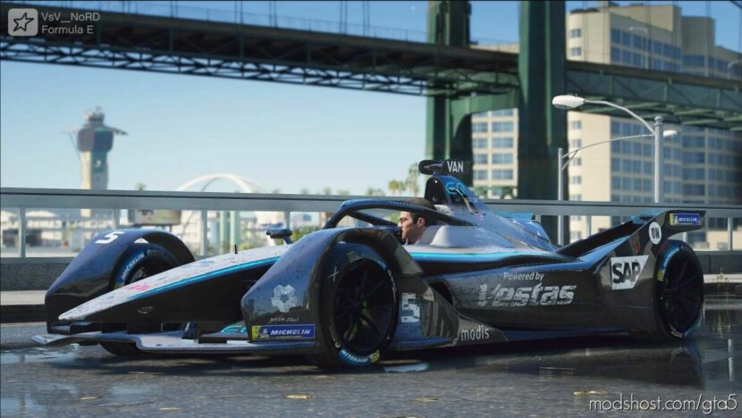 GTA 5 Vehicle Mod: Formula E GEN2 Add-On (Featured)