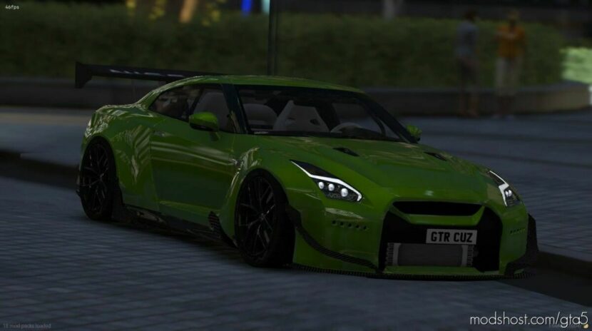 GTA 5 Nissan Vehicle Mod: 2017 Nissan GTR R35 Addon | Fivem | Replace (Featured)