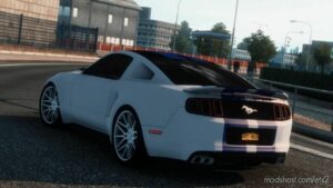 ETS2 Ford Car Mod: Mustang 1.45 (Image #2)