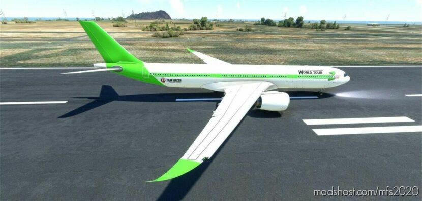 MSFS 2020 A330 Livery Mod: Camak Zevent Worldtour 2022 (Featured)