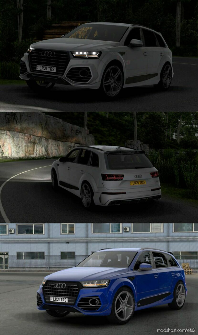 ETS2 Audi Car Mod: SQ7 4M V1.2 1.45 (Featured)