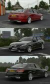 ETS2 Mercedes-Benz Car Mod: W212 2016 E63 AMG S V4.3 1.45 (Image #2)