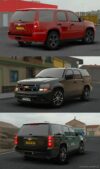 ETS2 Chevrolet Car Mod: Tahoe 2007 V3.2 1.45 (Image #2)