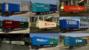 ETS2 Trailer Mod: Arnook’s Container Pack V13 (Image #2)