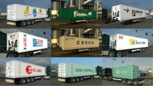 ETS2 Trailer Mod: Arnook’s Container Pack V13 (Image #3)