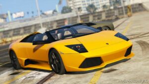 GTA 5 Lamborghini Vehicle Mod: 2008 Lamborghini Murcielago LP 640-4 Roadster Add-On | Vehfuncsv (Featured)