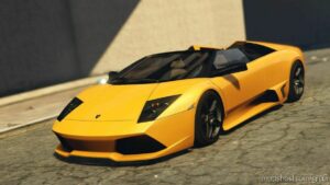 GTA 5 Lamborghini Vehicle Mod: 2008 Lamborghini Murcielago LP 640-4 Roadster Add-On | Vehfuncsv (Image #3)