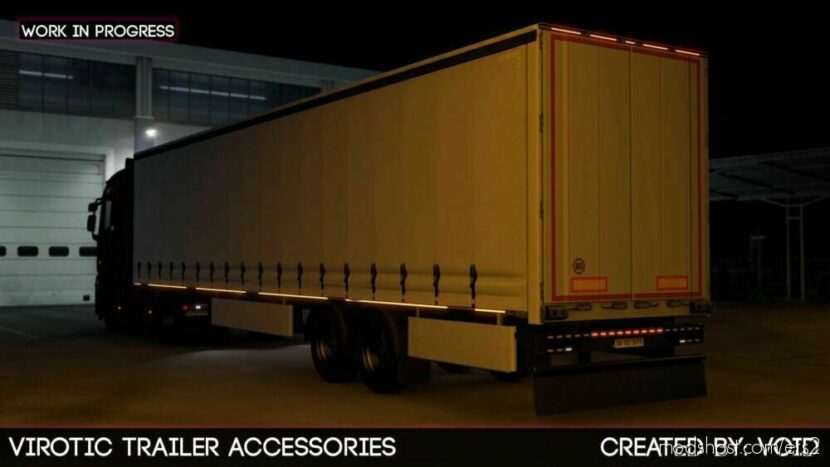 ETS2 Part Mod: Virotic Trailer Accessories 1.45 (Featured)